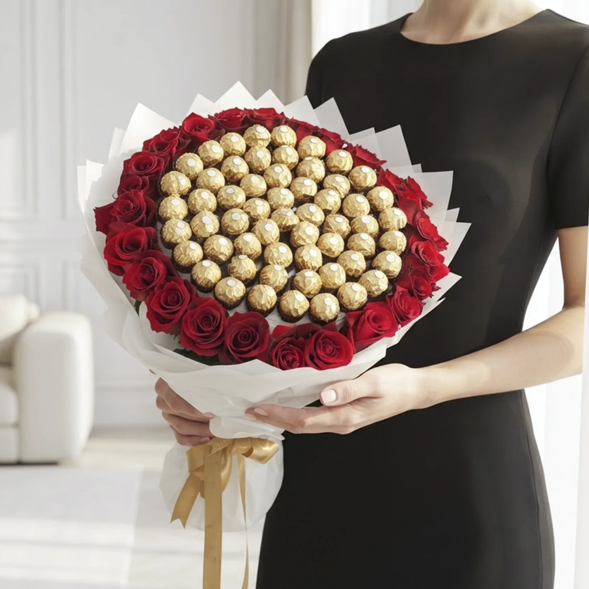 Grand Ferrero Rose Bouquet